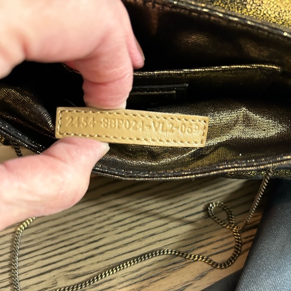 Fendi Bronze Water Snake Mini B Bag - Picture 10 of 11